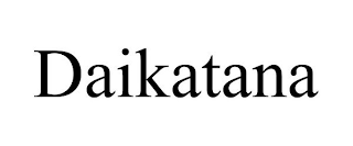 DAIKATANA