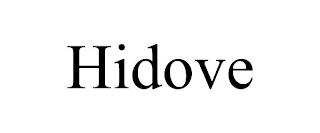 HIDOVE