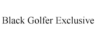 BLACK GOLFER EXCLUSIVE