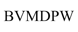 BVMDPW