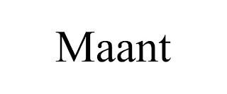MAANT