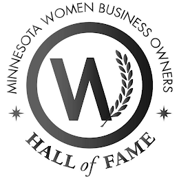 MINNESOTA WOMEN BUSINESS OWNERS HALL OF FAME