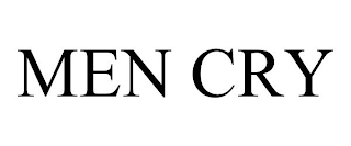 MEN CRY