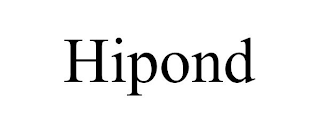 HIPOND