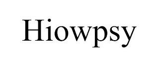 HIOWPSY
