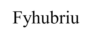 FYHUBRIU