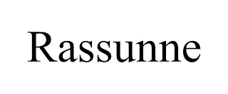 RASSUNNE