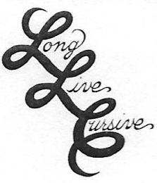 LONG LIVE CURSIVE