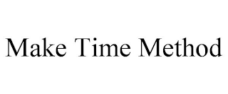 MAKE TIME METHOD