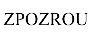 ZPOZROU