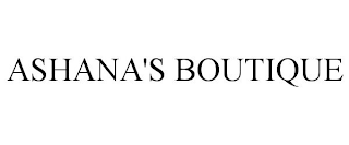 ASHANA'S BOUTIQUE