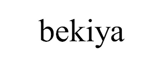 BEKIYA