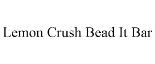 LEMON CRUSH BEAD IT BAR