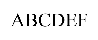 ABCDEF