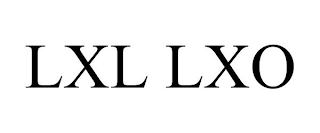 LXL LXO