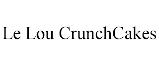 LE LOU CRUNCHCAKES