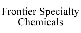 FRONTIER SPECIALTY CHEMICALS