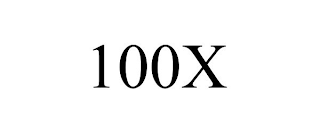 100X