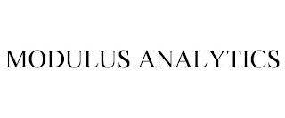 MODULUS ANALYTICS