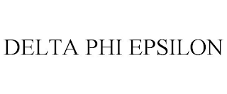 DELTA PHI EPSILON