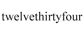 TWELVETHIRTYFOUR