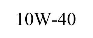 10W-40