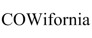 COWIFORNIA