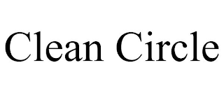 CLEAN CIRCLE