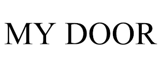 MY DOOR