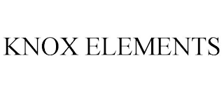 KNOX ELEMENTS