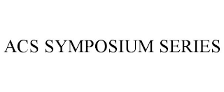 ACS SYMPOSIUM SERIES