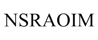 NSRAOIM