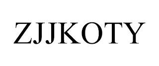 ZJJKOTY