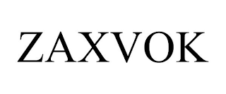 ZAXVOK