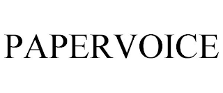 PAPERVOICE