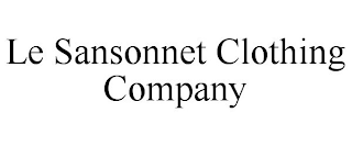 LE SANSONNET CLOTHING COMPANY