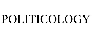 POLITICOLOGY