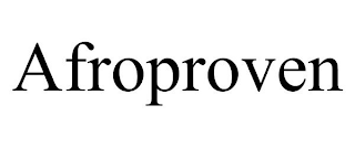 AFROPROVEN