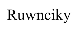 RUWNCIKY