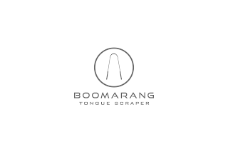 BOOMARANG TONGUE SCRAPER