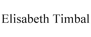 ELISABETH TIMBAL