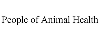 PEOPLE OF ANIMAL HEALTH