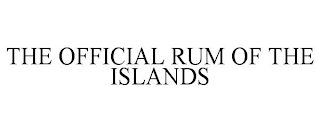 THE OFFICIAL RUM OF THE ISLANDS