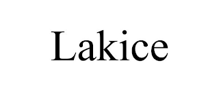 LAKICE