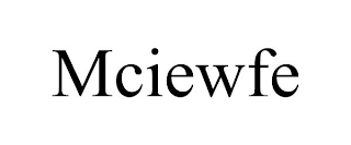 MCIEWFE