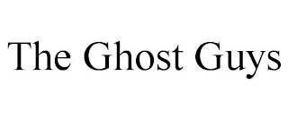 THE GHOST GUYS