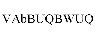 VABBUQBWUQ