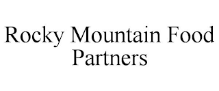 ROCKY MOUNTAIN FOOD PARTNERS