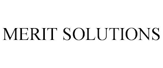 MERIT SOLUTIONS