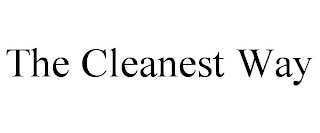 THE CLEANEST WAY